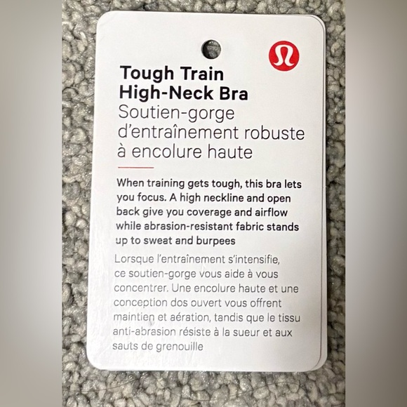 Lululemon Athletica Tough Train HN Bra - Picture 6 of 7